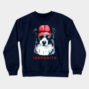 Border Collie Indognito Crewneck Sweatshirt